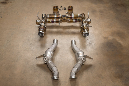 Ferrari F8 Valved Sport Exhaust System - FER.F8.VSES.TI-  DRIVEN - 14