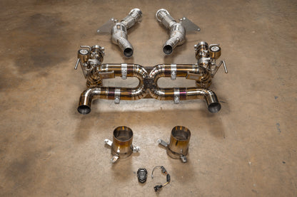 Ferrari F8 Valved Sport Exhaust System - FER.F8.VSES.TI-  DRIVEN - 15