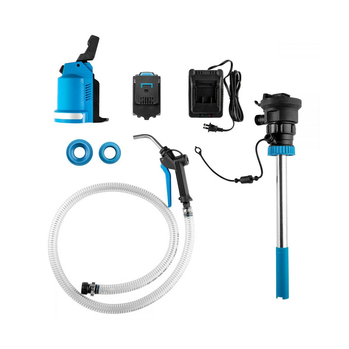 OILSAFE® | KIT - Electric Fluid Transfer Pump | Up to ISO 680 / SAE 140 - 101003 / 100205 / FFBP20-K-101003 / 100207 / FFBP20-K-101003 / 100201 / FFBP20-K-101003 / 100209 / FFBP20-K-101003 / 100208 / FFBP20-K-  DRIVEN - 5