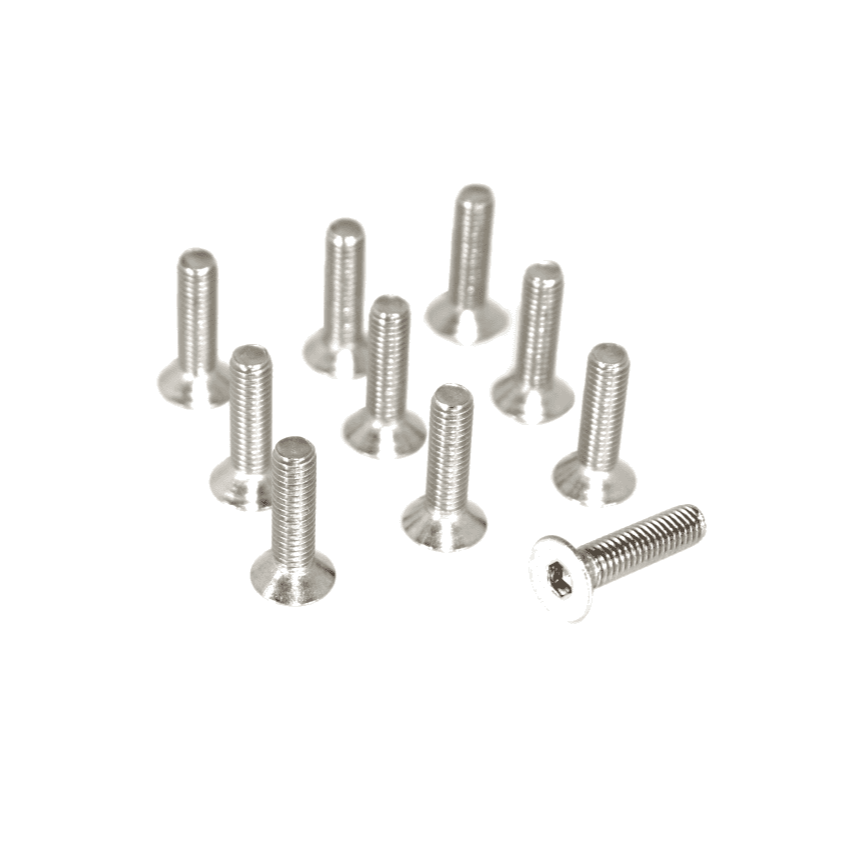 ZSPEC M8-1.25x16mm Flat-Head FHSC Fasteners, Stainless, 10-Pack - ZSD-189593-  DRIVEN - 1
