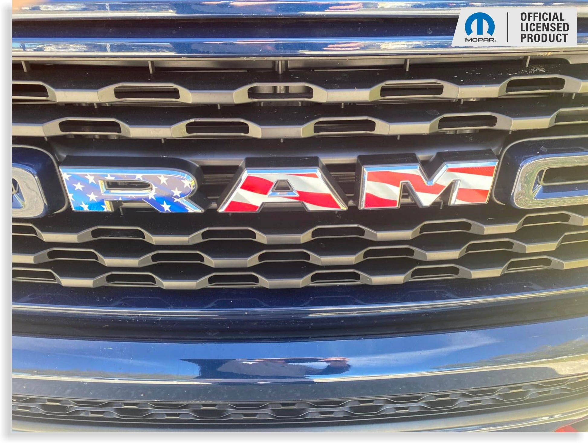RAM Grille Emblem Overlay Decal   - 2019-2024 Ram 2500 3500 - Ram19:2500:Ram-F-01-Ram19:2500:Ram-F-03-Ram19:2500:Ram-F-02-Ram19:2500:Ram-F-04-Ram19:2500:Ram-F-05-  DRIVEN - 5