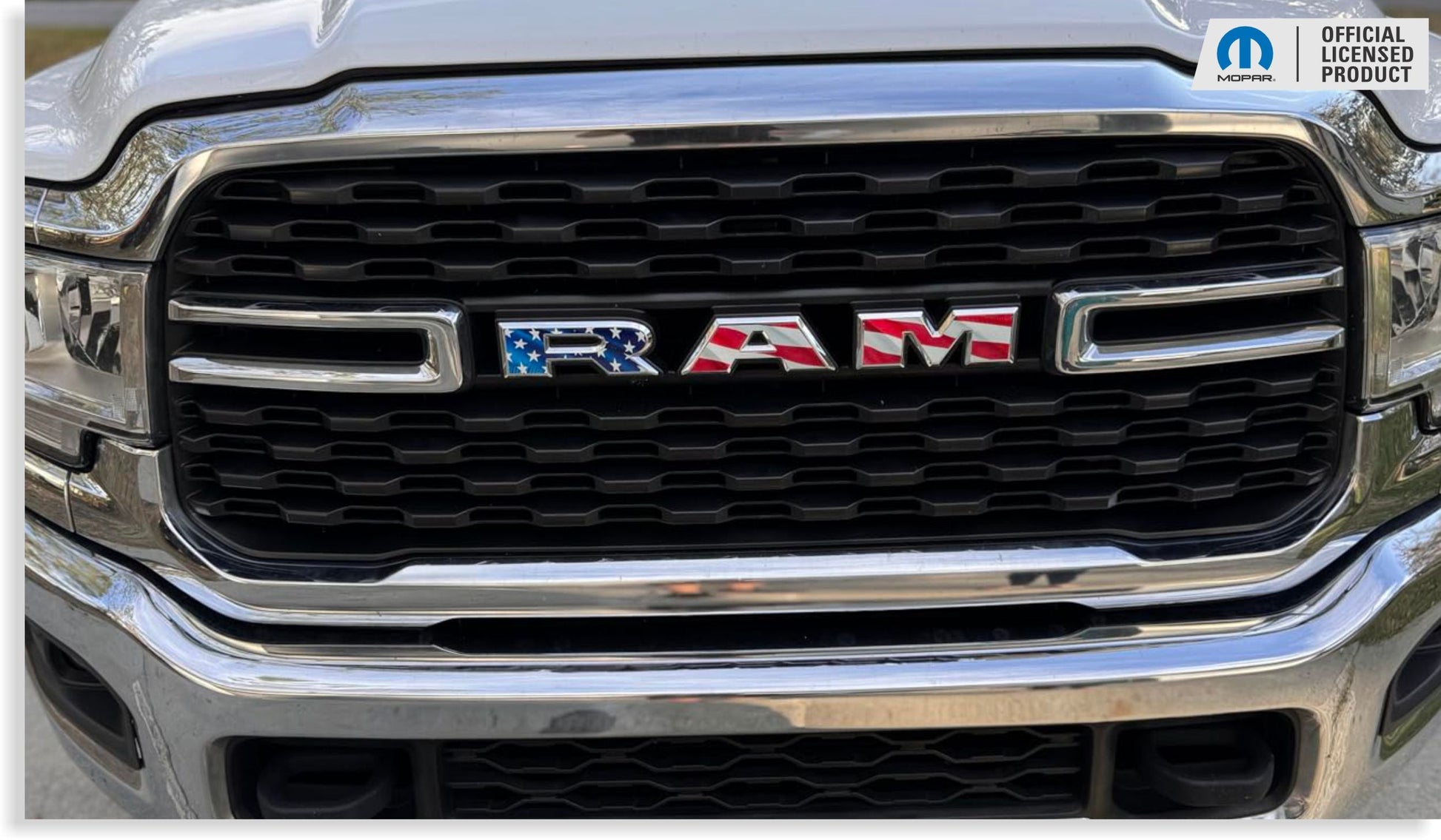 RAM Grille Emblem Overlay Decal   - 2019-2024 Ram 2500 3500 - Ram19:2500:Ram-F-01-Ram19:2500:Ram-F-03-Ram19:2500:Ram-F-02-Ram19:2500:Ram-F-04-Ram19:2500:Ram-F-05-  DRIVEN - 7