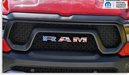 RAM Grille Emblem Overlay Decal   - 2019-2024 Ram 1500 Rebel - Ram19:Rebel-F-01-Ram19:Rebel-F-03-Ram19:Rebel-F-02-Ram19:Rebel-F-04-Ram19:Rebel-F-05-  DRIVEN - 15