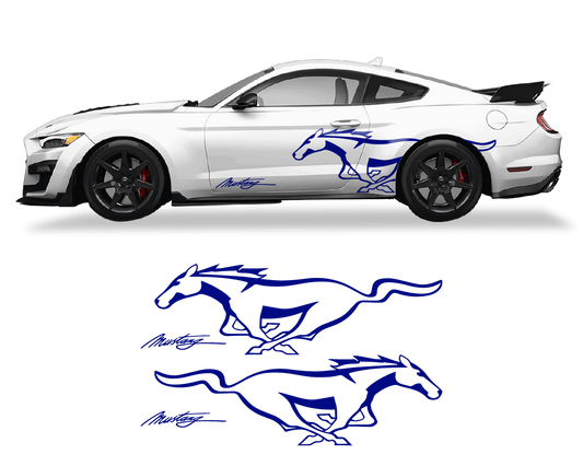 Ford Mustang Side Logo - sku-50951678197892-sku-50951678230660-sku-50951678263428-sku-50951678296196-sku-50951678328964-  DRIVEN - 2