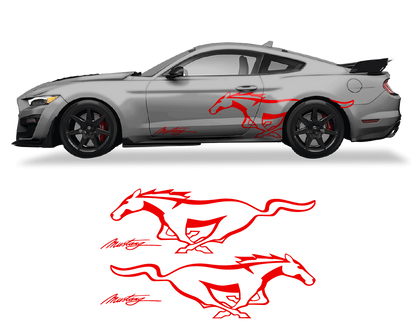 Ford Mustang Side Logo - sku-50951678197892-sku-50951678230660-sku-50951678263428-sku-50951678296196-sku-50951678328964-  DRIVEN - 3