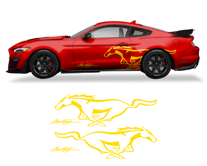 Ford Mustang Side Logo - sku-50951678197892-sku-50951678230660-sku-50951678263428-sku-50951678296196-sku-50951678328964-  DRIVEN - 4