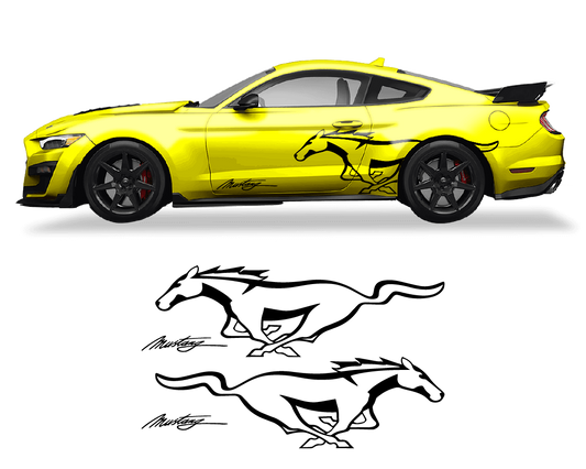 Ford Mustang Side Logo - sku-50951678197892-sku-50951678230660-sku-50951678263428-sku-50951678296196-sku-50951678328964-  DRIVEN - 1