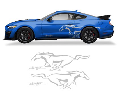 Ford Mustang Side Logo - sku-50951678197892-sku-50951678230660-sku-50951678263428-sku-50951678296196-sku-50951678328964-  DRIVEN - 6