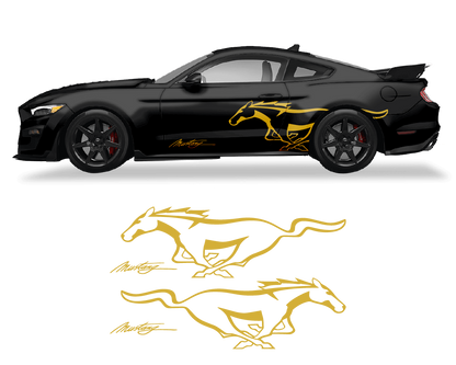 Ford Mustang Side Logo - sku-50951678197892-sku-50951678230660-sku-50951678263428-sku-50951678296196-sku-50951678328964-  DRIVEN - 7