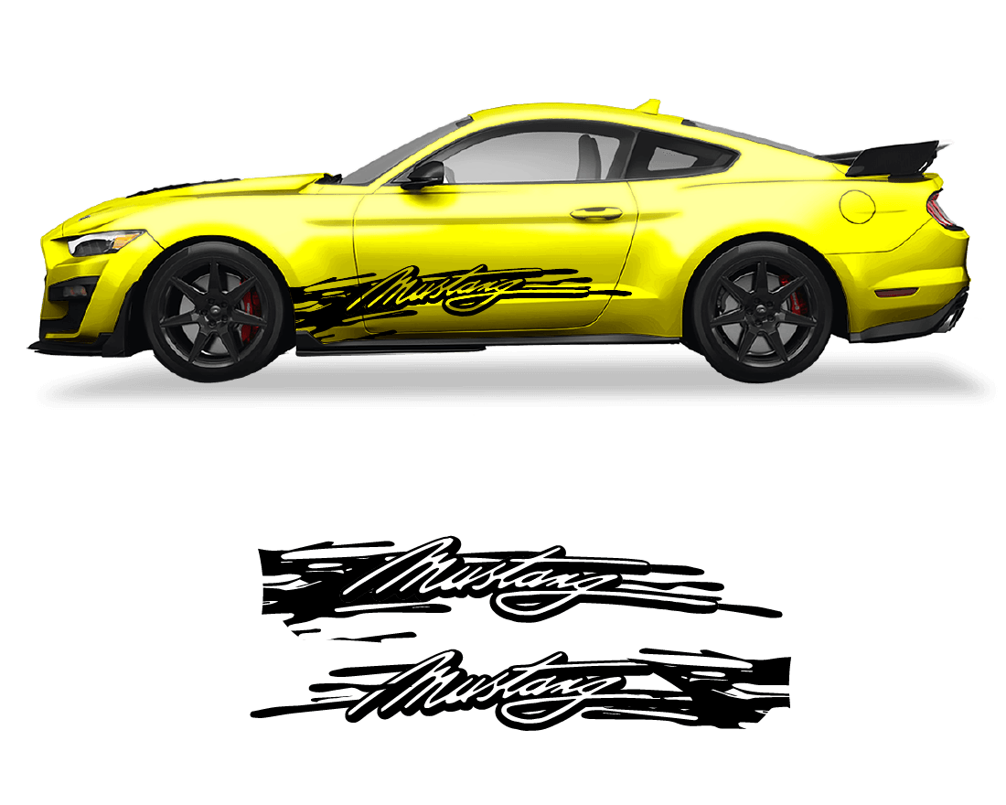 Ford Mustang Splash Design - sku-50951682490500-sku-50951682523268-sku-50951682556036-sku-50951682588804-sku-50951682621572-  DRIVEN - 1