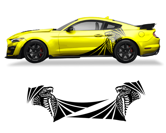 Ford Mustang Cobra Graphics - sku-50951680491652-sku-50951680524420-sku-50951680557188-sku-50951680589956-sku-50951680622724-  DRIVEN - 1