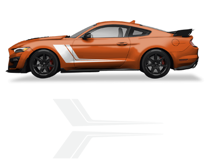 Ford Mustang Side Door 2 Color Graphics - sku-50951678427268-sku-50951678460036-sku-50951678492804-sku-50951678525572-sku-50951678558340-  DRIVEN - 5