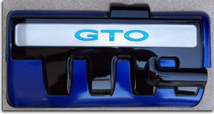 Fuel Rail Cover Lettering Overlay Decal  - 04-06 GTO - GTO:FRC-01-GTO:FRC-02-GTO:FRC-03-GTO:FRC-04-GTO:FRC-05-  DRIVEN - 4