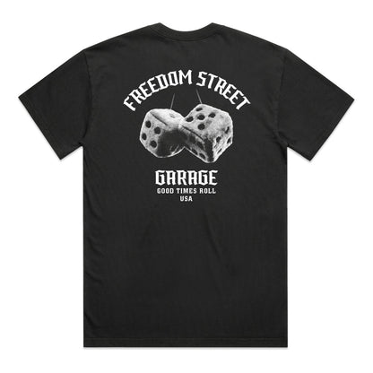Dice Roll Oversized Faded T-Shirt