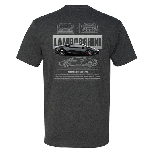 Huracán Blueprint T-Shirt - 4229456_9564-4229456_8460-4229456_8461-4229456_8462-4229456_8463-  DRIVEN - 1