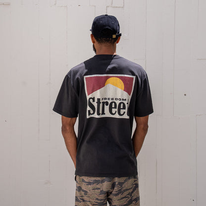 Flavor Country Oversized Faded T-shirt