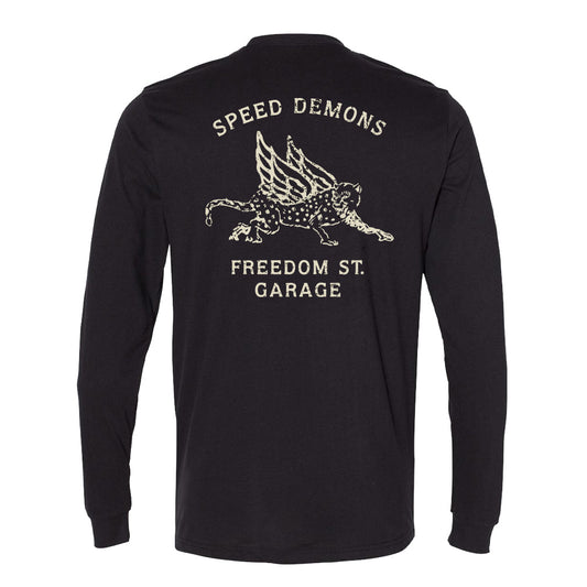 Speed Demons Long Sleeve T-Shirt - FSGBUDEEMS-FSGBUDEEMM-FSGBUDEEML-FSGBUDEEMXL-FSGBUDEEM2XL-  DRIVEN - 1