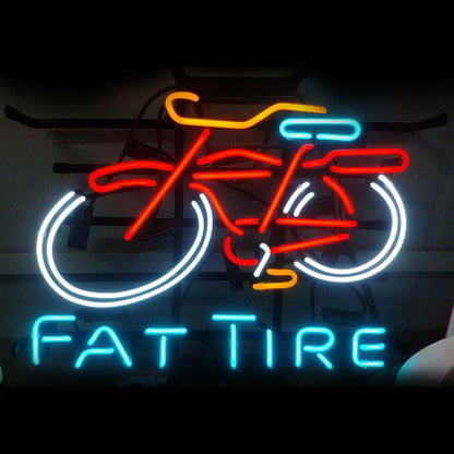 Fat Tire Bicycle Bike Neon Signs Light - MEXC089-ME526-  DRIVEN - 2