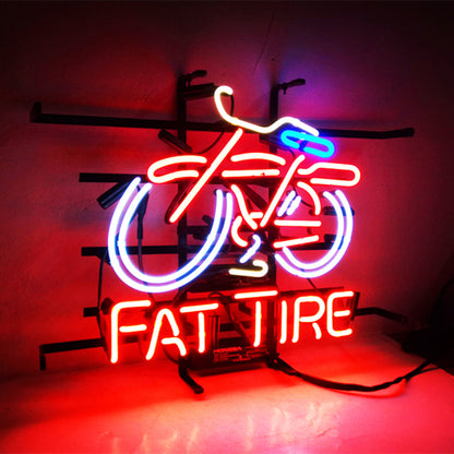 Fat Tire Bicycle Bike Neon Signs Light - MEXC089-ME526-  DRIVEN - 3