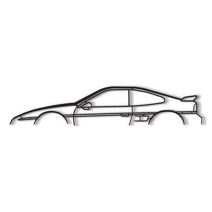 1987 Fiero Classic Metal Car Wall Art - MT0214 - MT0214B49L-MT0214B69L-MT0214B80L-MT0214B99L-MT0214B120L-  DRIVEN - 8