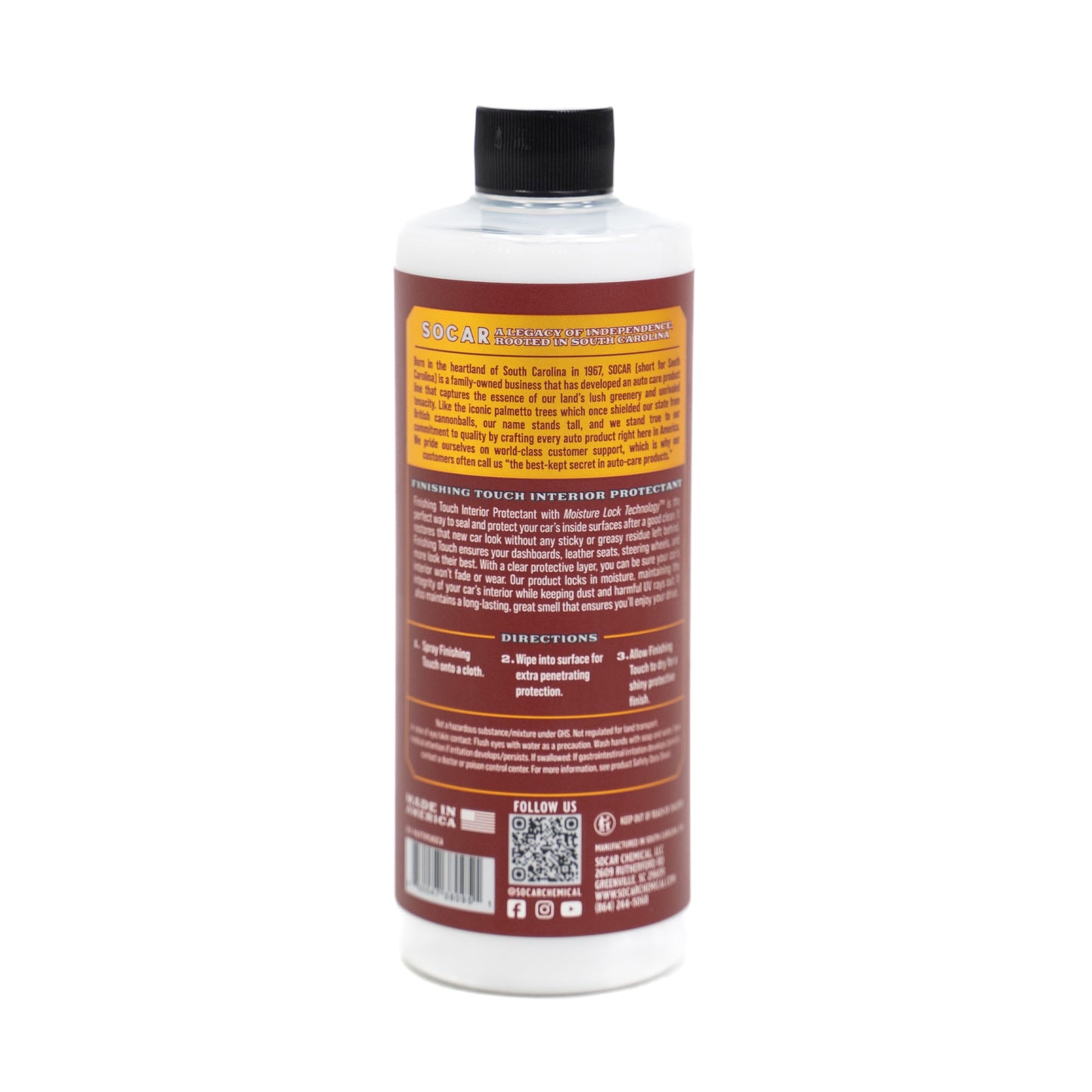 Finishing Touch Interior Protectant with Moisture Lock Technology™ - PACFTIP016SCA-PACFTIP128SCA-PACFTIPXX4SCA-PACFTIPXX5SCA-PACFTIPX55SCA-  DRIVEN - 7