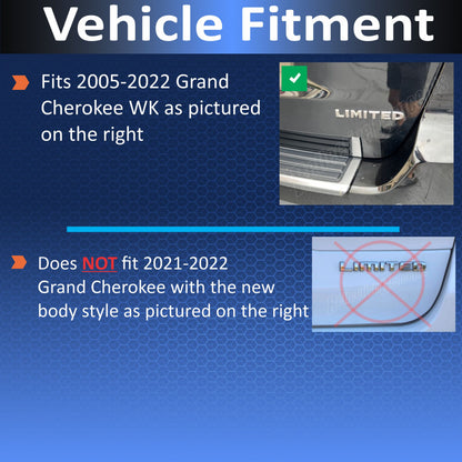 LIMITED Emblem Overlay Decal - 05-22 Jeep Grand Cherokee WK Limited - Limited-B:GrandCherokee-01-Limited-B:GrandCherokee-02-Limited-B:GrandCherokee-03-Limited-B:GrandCherokee-04-Limited-B:GrandCherokee-05-  DRIVEN - 4