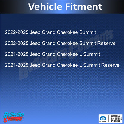 SUMMIT Emblem Overlay Decal - 2021-2025 Grand Cherokee L - Jeep:GCL:Summit-B-01-Jeep:GCL:Summit-B-02-Jeep:GCL:Summit-B-03-Jeep:GCL:Summit-B-04-Jeep:GCL:Summit-B-05-  DRIVEN - 4