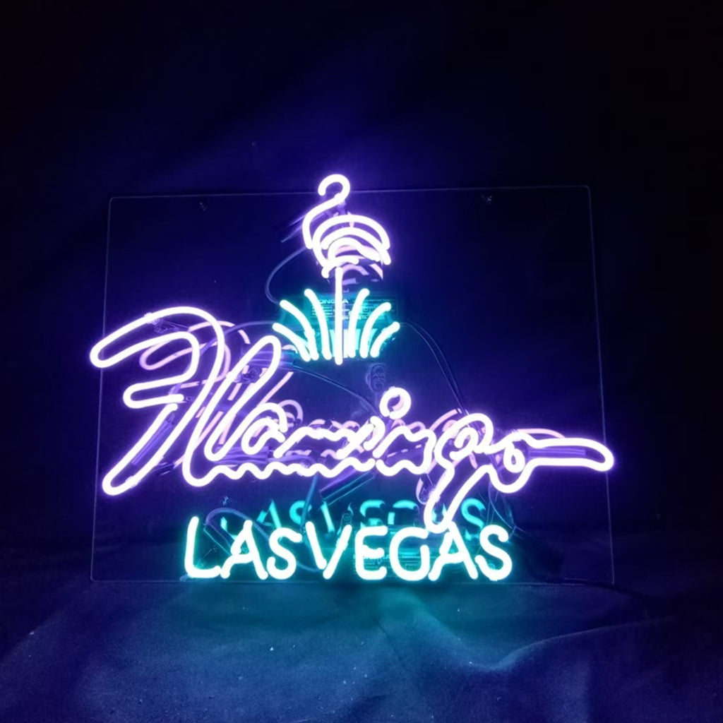 Flamingo Las Vegas Neon Signs - MA017-  DRIVEN - 1