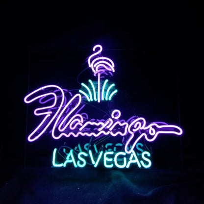 Flamingo Las Vegas Neon Signs - MA017-  DRIVEN - 2