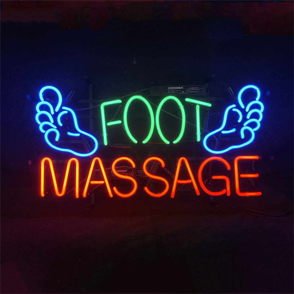 Foot Massage Neon Signs Light - ME475-  DRIVEN - 2