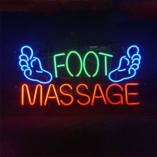 Foot Massage Neon Signs Light - ME475-  DRIVEN - 2