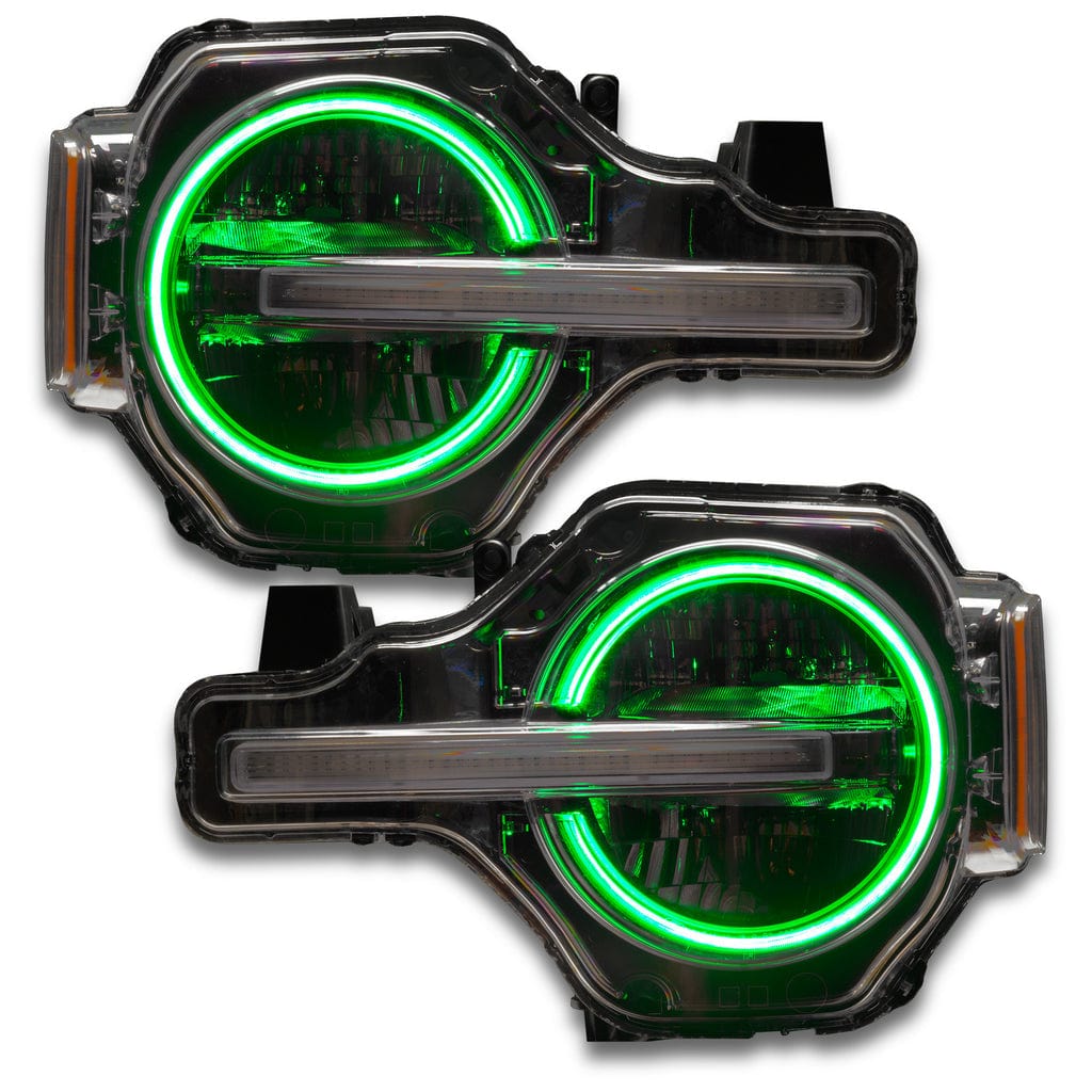 Ford Bronco Multicolor RGBW DRL Boards (2021-2024) - Q7 | A11 | P2 - BX1-Order in from oracle 1454-334 | A11 | P2- BX1-  DRIVEN - 2