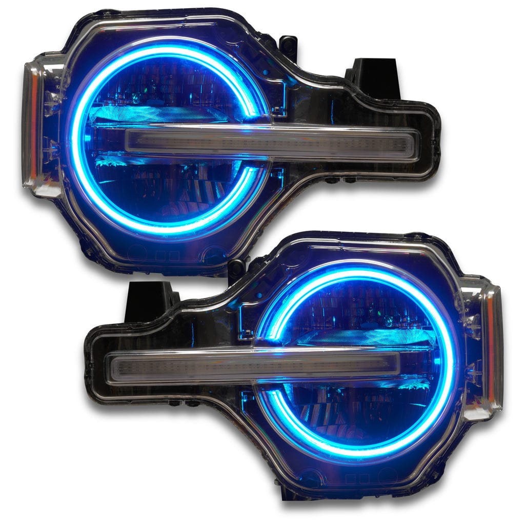 Ford Bronco Multicolor RGBW DRL Boards (2021-2024) - Q7 | A11 | P2 - BX1-Order in from oracle 1454-334 | A11 | P2- BX1-  DRIVEN - 4