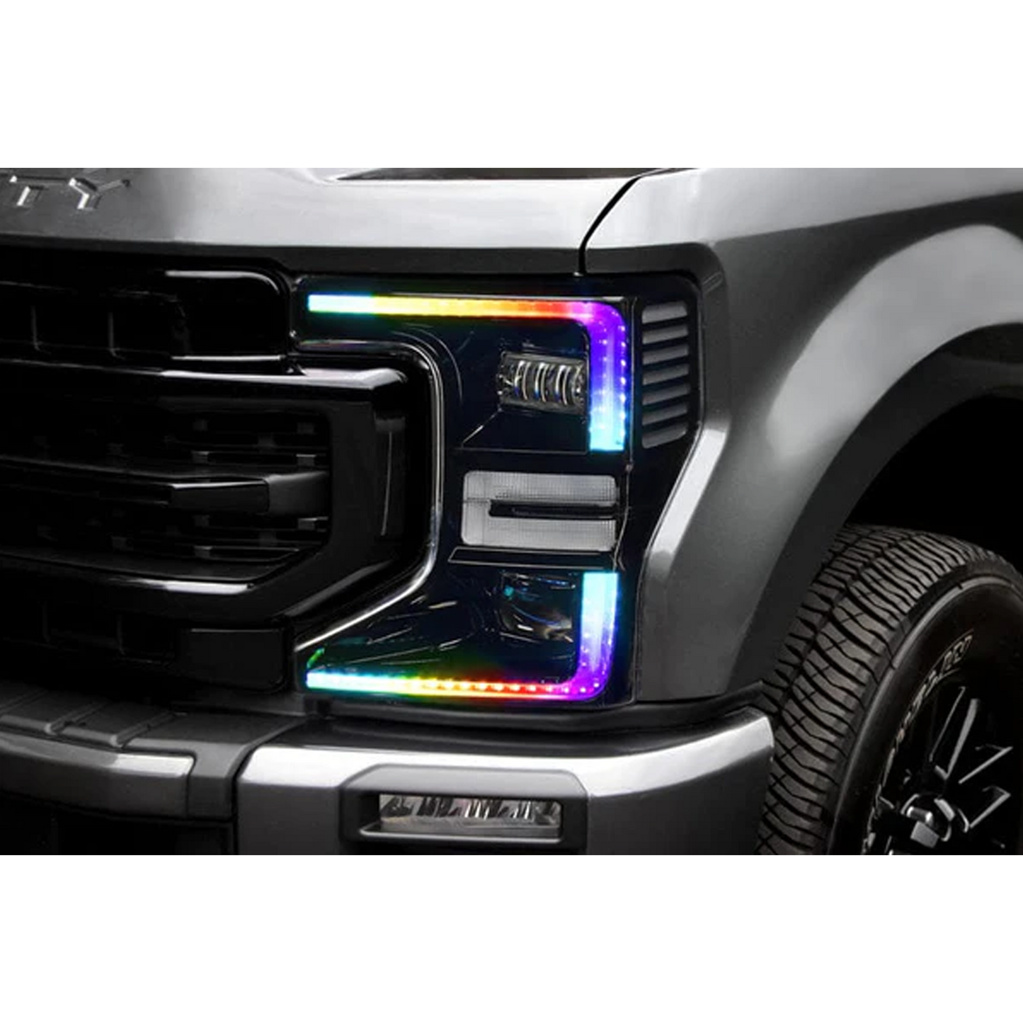 Ford F-250/350 Super Duty Multicolor Flow DRL Boards (2020-2022) - G15x2 | A20 | P2   - BX1-  DRIVEN - 10