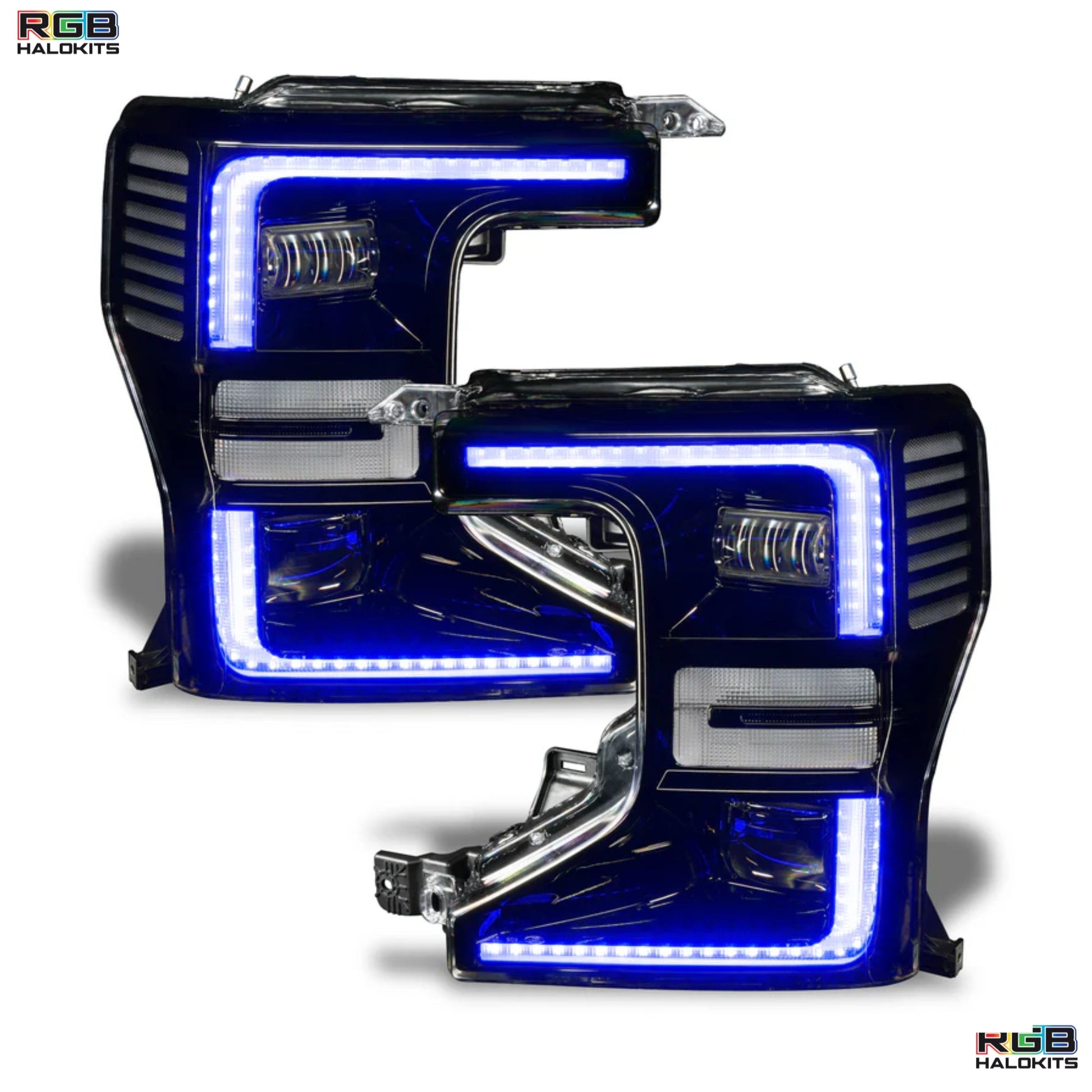 Ford F-250/350 Super Duty Multicolor Flow DRL Boards (2020-2022) - G15x2 | A20 | P2   - BX1-  DRIVEN - 5
