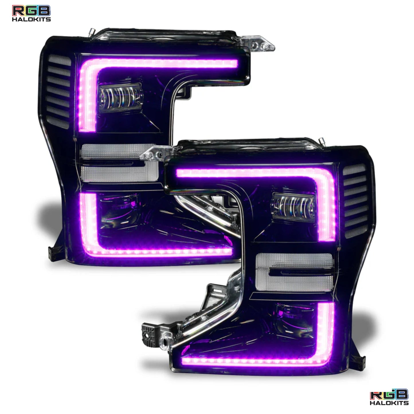 Ford F-250/350 Super Duty Multicolor Flow DRL Boards (2020-2022) - G15x2 | A20 | P2   - BX1-  DRIVEN - 6