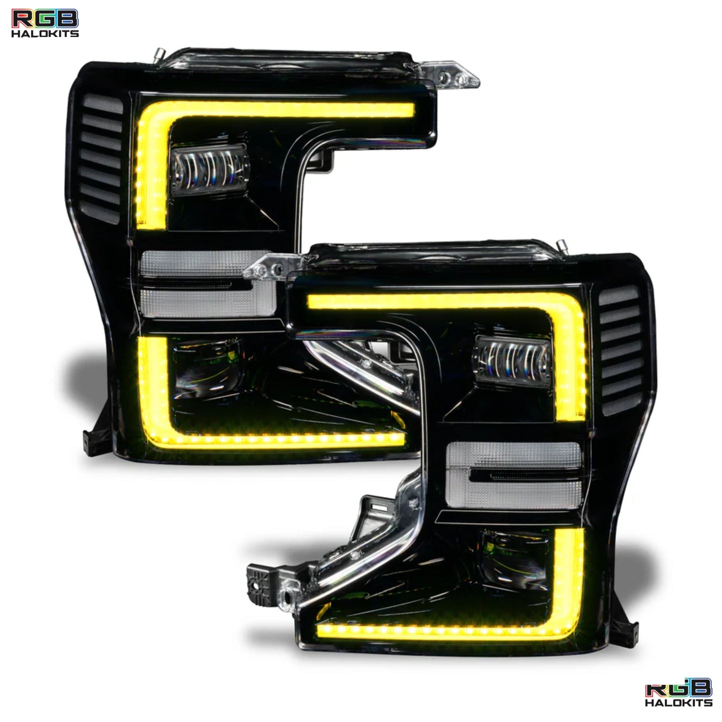 Ford F-250/350 Super Duty Multicolor Flow DRL Boards (2020-2022) - G15x2 | A20 | P2   - BX1-  DRIVEN - 7