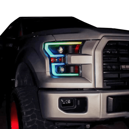 Ford F150 Multicolor Flow DRL Boards (2018-2020) - F24 | A20 | P2   - BX8-  DRIVEN - 1
