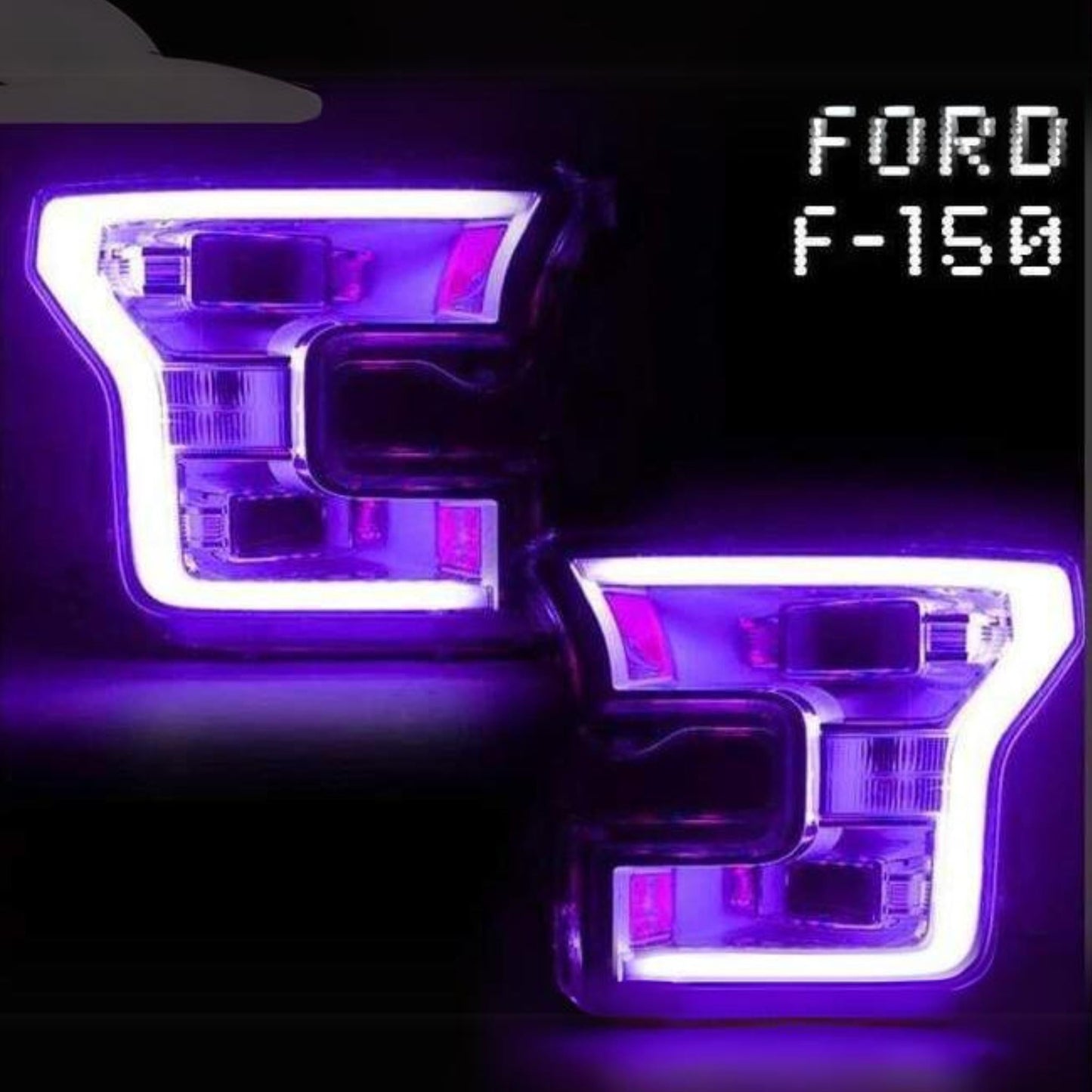 Ford F150 multicolor Flow DRL Boards (2015-2017) - D12 | A20 | P2   - BX7-  DRIVEN - 3