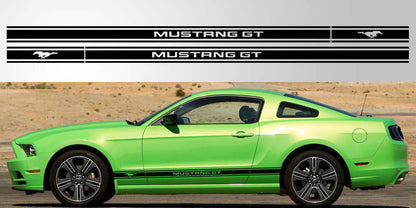 Mustang GT Logo Triple Stripe Vinyl Decal - sku-50952418590852-sku-50952418623620-sku-50952418656388-sku-50952418689156-sku-50952418721924-  DRIVEN - 1
