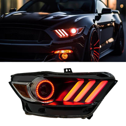 Ford Mustang Multicolor Flow Series DRL Boards (2015-2017) - F6 | A20 | P2   - BX1-F6 | B14 | A20 | P2   - BX1-  DRIVEN - 11