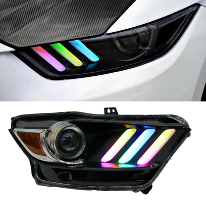 Ford Mustang Multicolor Flow Series DRL Boards (2015-2017) - F6 | A20 | P2   - BX1-F6 | B14 | A20 | P2   - BX1-  DRIVEN - 13
