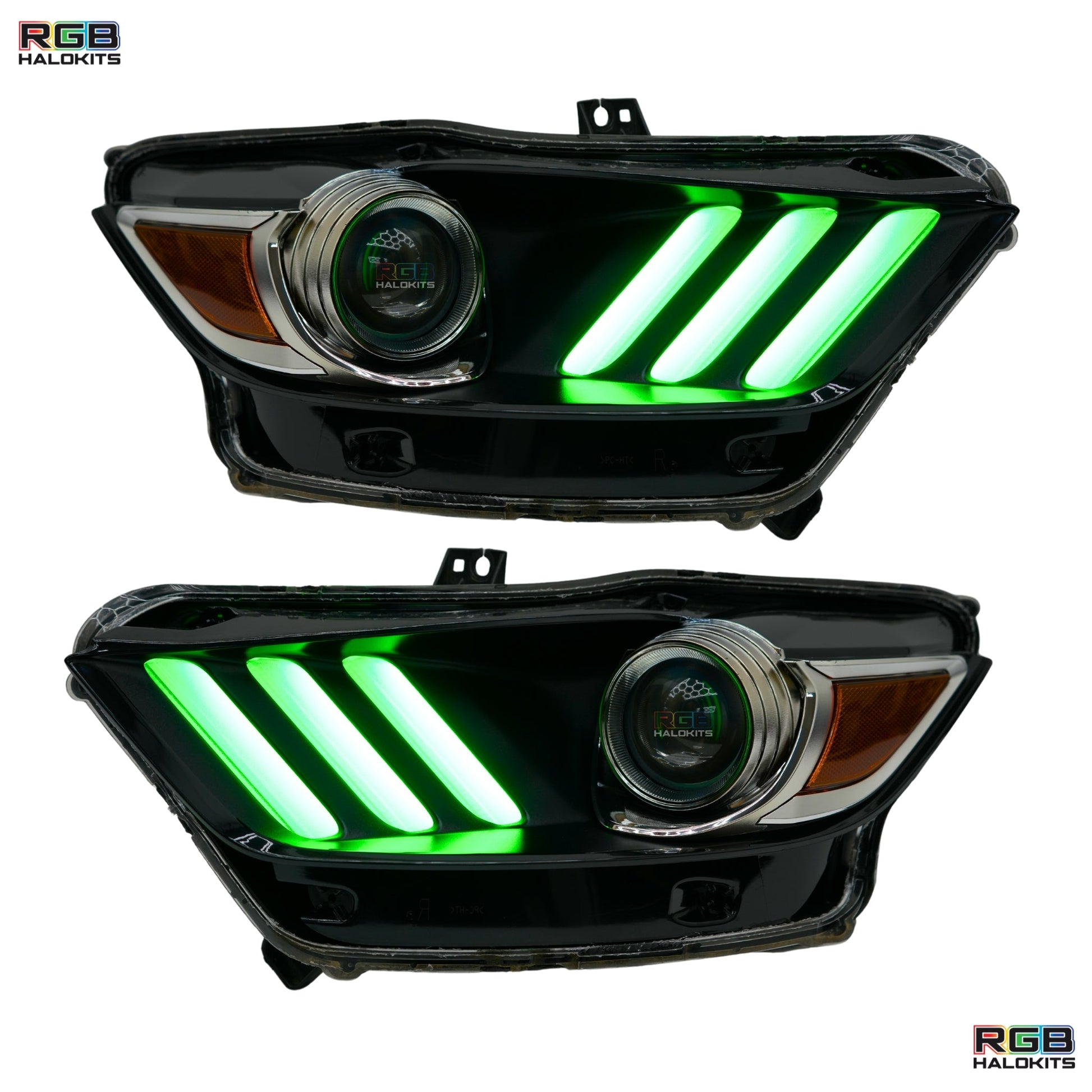 Ford Mustang Multicolor Flow Series DRL Boards (2015-2017) - F6 | A20 | P2   - BX1-F6 | B14 | A20 | P2   - BX1-  DRIVEN - 3