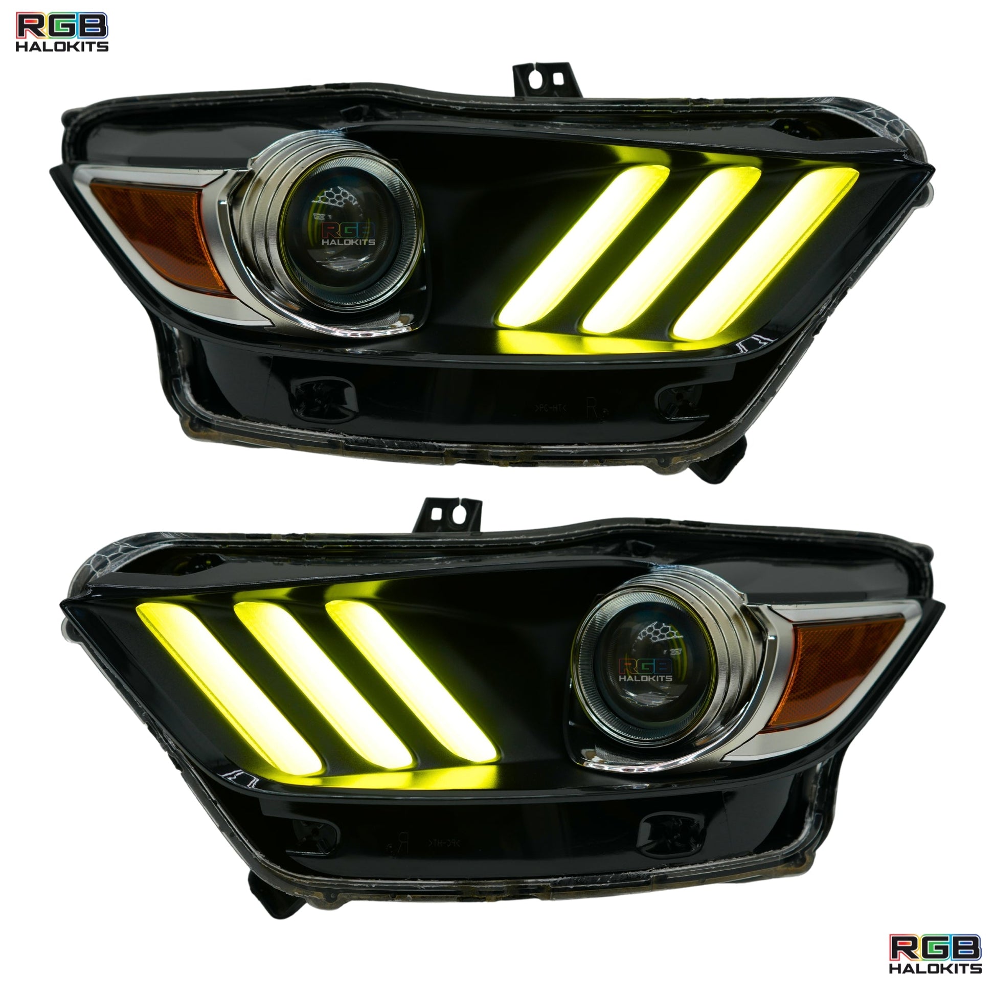 Ford Mustang Multicolor Flow Series DRL Boards (2015-2017) - F6 | A20 | P2   - BX1-F6 | B14 | A20 | P2   - BX1-  DRIVEN - 7