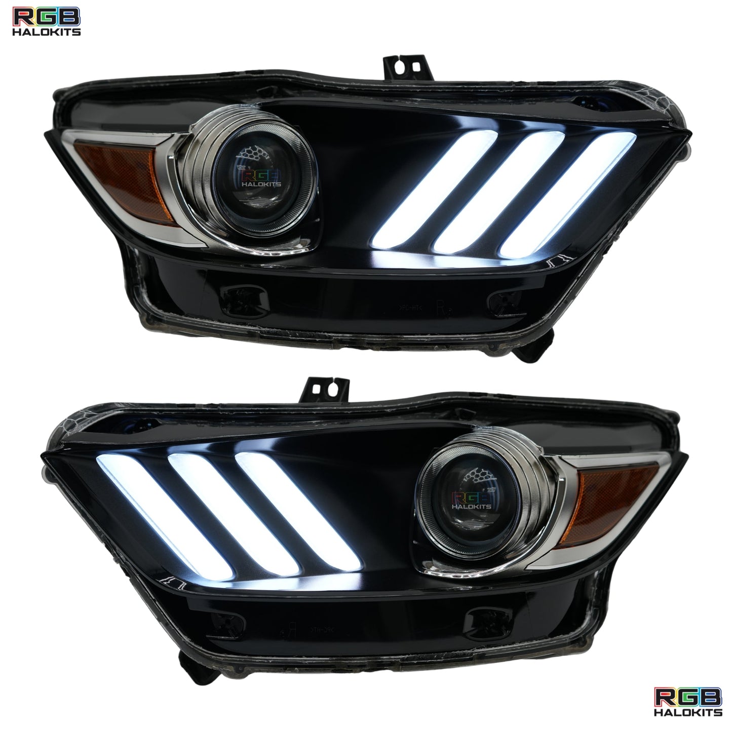 Ford Mustang Multicolor Flow Series DRL Boards (2015-2017) - F6 | A20 | P2   - BX1-F6 | B14 | A20 | P2   - BX1-  DRIVEN - 8