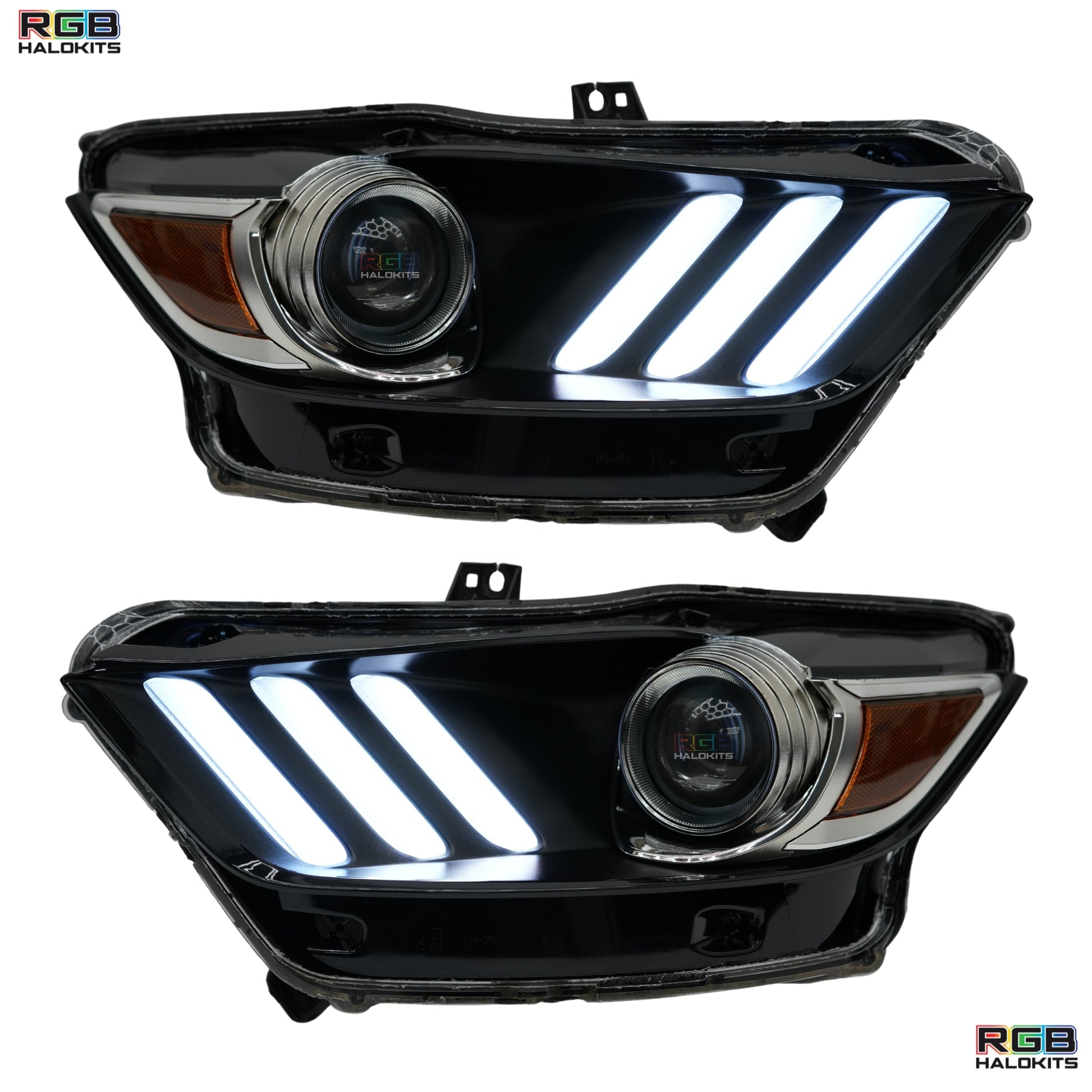 Ford Mustang Multicolor Flow Series DRL Boards (2015-2017) - F6 | A20 | P2   - BX1-F6 | B14 | A20 | P2   - BX1-  DRIVEN - 8