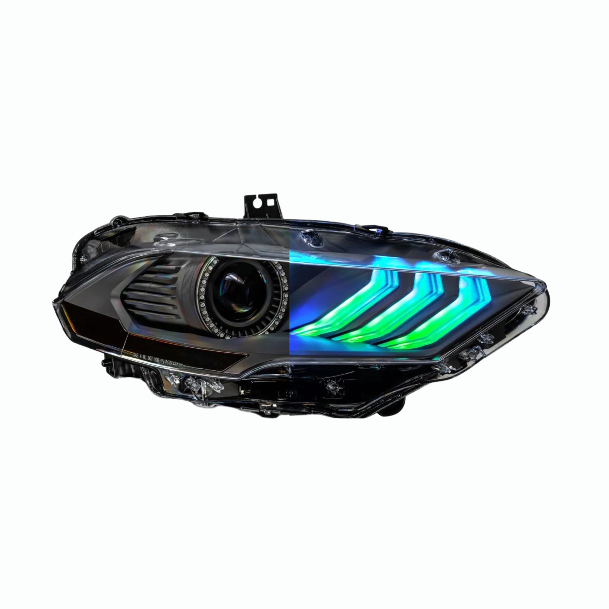 Ford Mustang Multicolor Flow Series DRL Boards (2018-2023) - F17 | A19 | P2   - BX1-F17 | A19 | P2   - BX1-  DRIVEN - 13