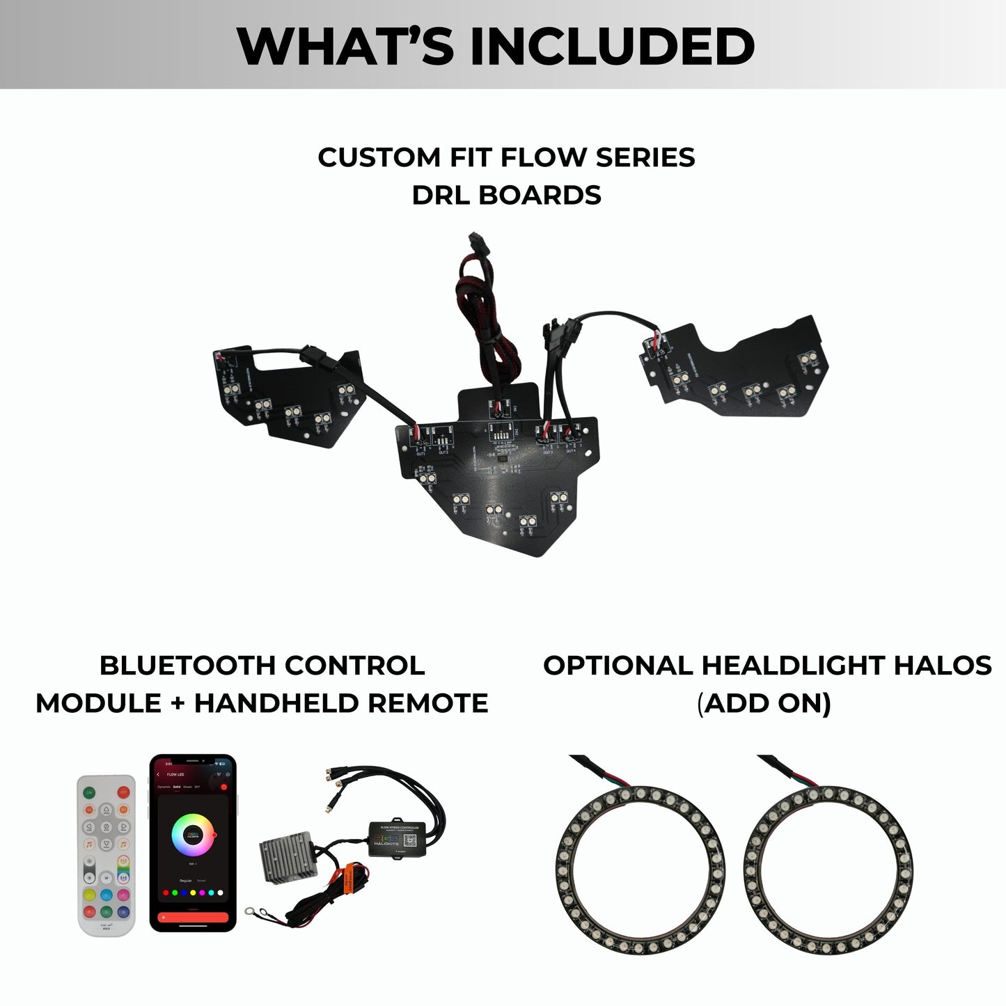 Ford Mustang Flow Series DRL Boards (2018-2023) - F17 | A19 | P2   - BX1-  DRIVEN - 10