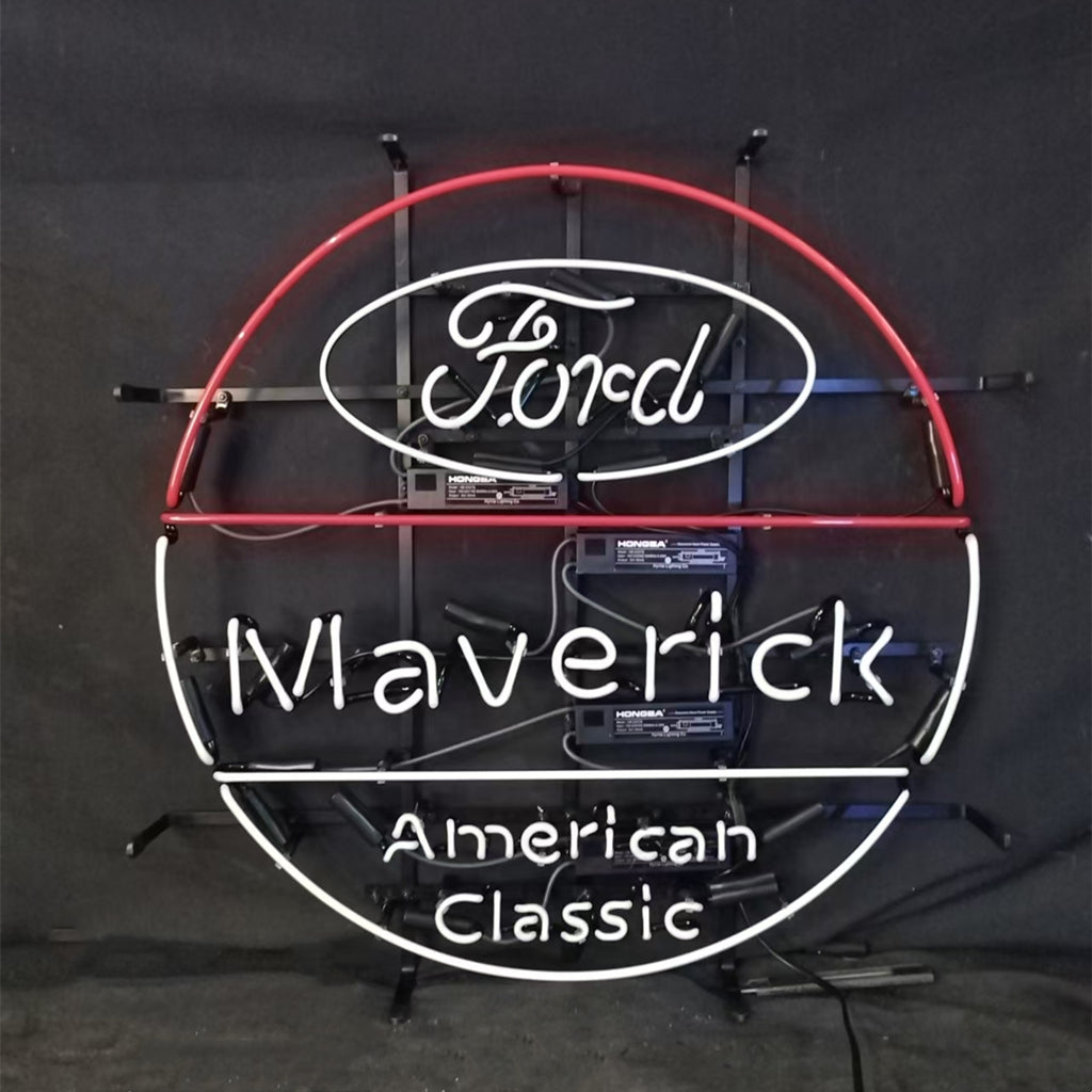 Ford Maverick American Classic Neon Signs - CN050-  DRIVEN - 3