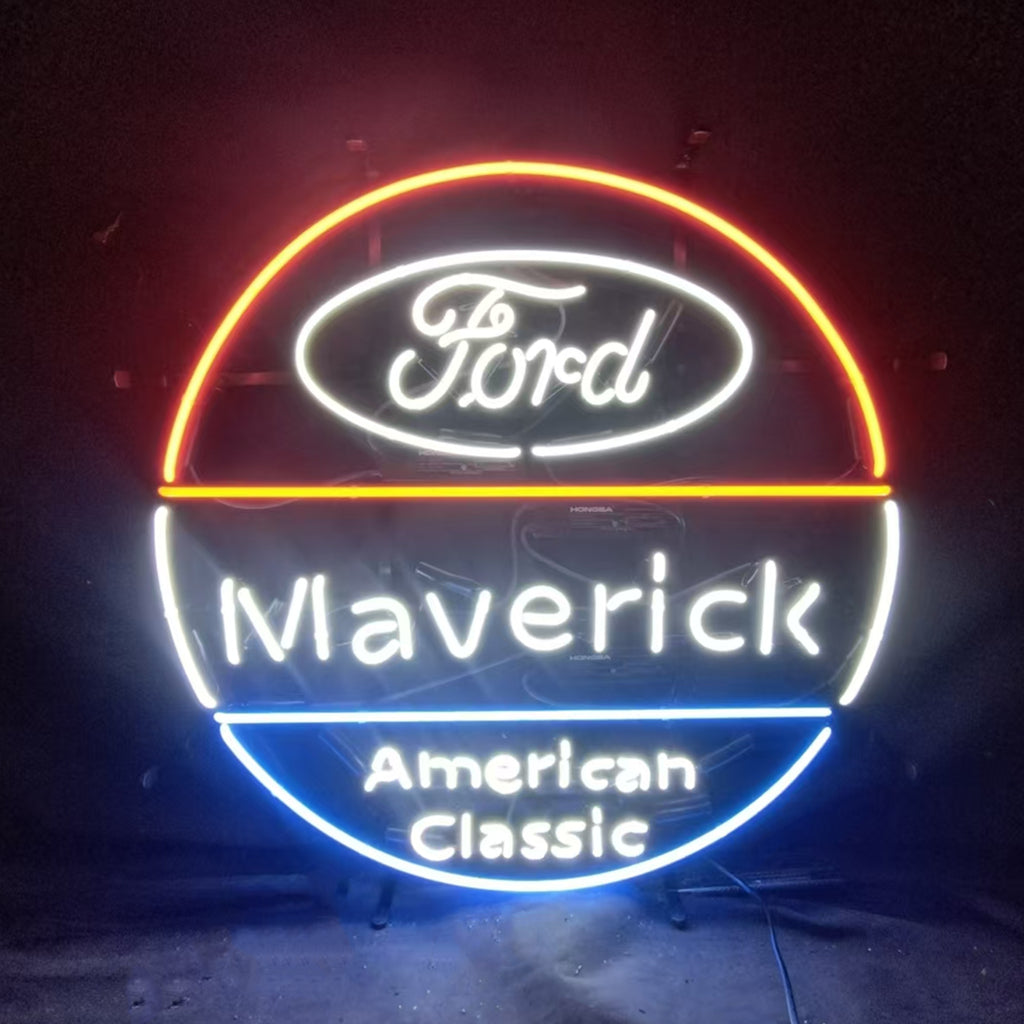 Ford Maverick American Classic Neon Signs - CN050-  DRIVEN - 1
